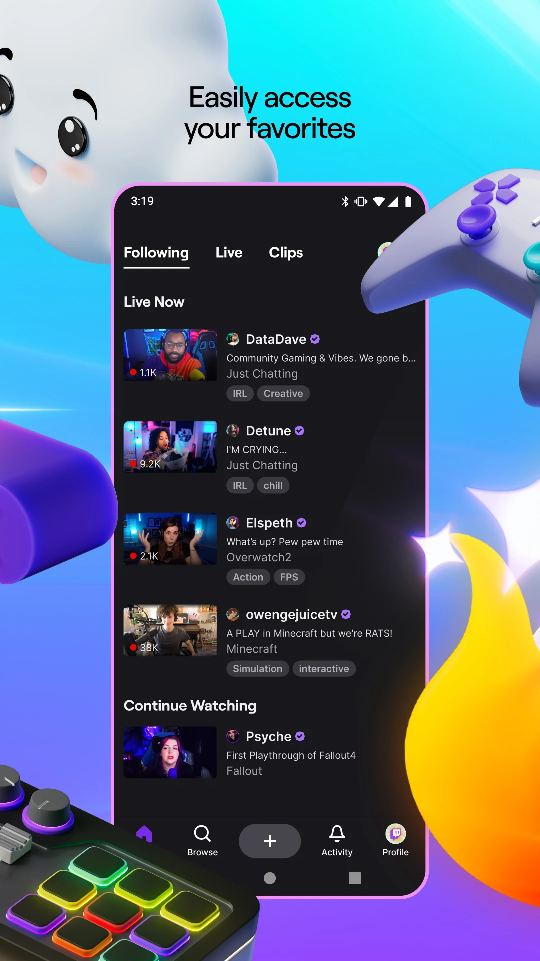 Twitch: Live Streaming screenshot