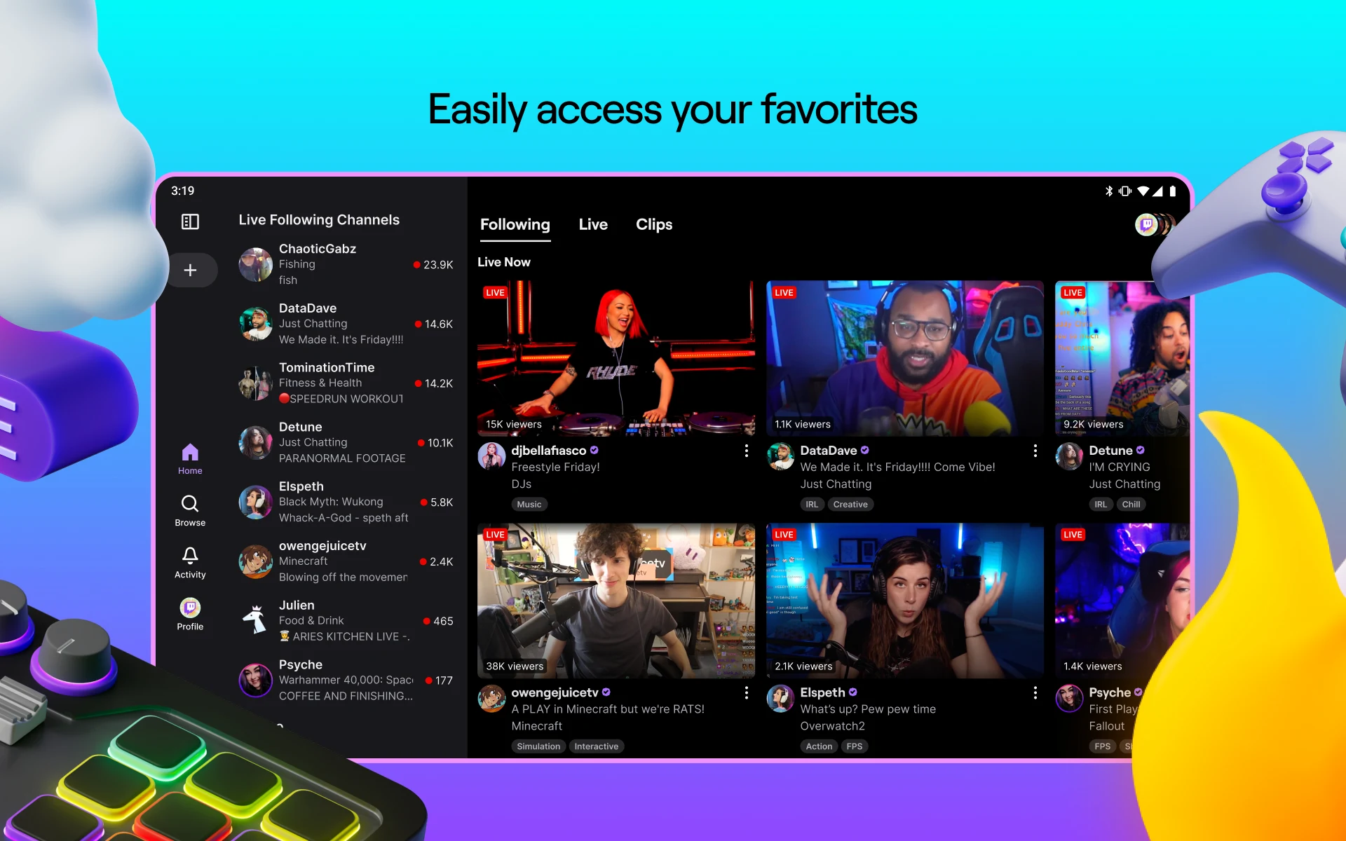 Twitch: Live Streaming screenshot